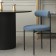 Loter chair, 510 × 510 × 770 mm, Builder, Dark blue color