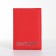 Cover for passport, red color