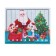 New Year's wooden puzzle. Logical sticks "New Year at the beast"