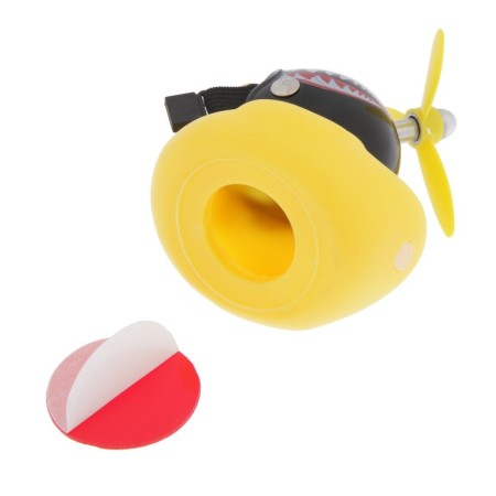 Duck with a propeller Torso, yellow color, mix-6