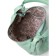 Bag women, genuine leather, 345x265x125 cm, mint