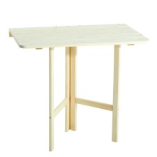 Waste, leaning table, 80x74x45cm, square, pine