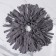 Milled nozzle (cleaning sets with centrifuge), ring 16 cm, microfiber, color gray color