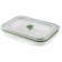 Silikobox transportation and storage container, silicone, folding, 1.2 l, green color