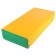 Mat, 100x100x10 cm, 1 addition, green/yellow color