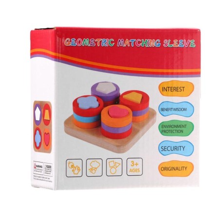 Children's development game "Pyramid", 11.8x1.8x4.5 cm-3