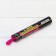 Raspberry smoke, a charge of 0.8 inch, opt, average intensity, 60 seconds,