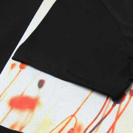 T -shirt female, black color, size 54-6