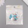 Decor for creativity metal, enamel "Fish in love" set 2 pcs 3x2.8 cm