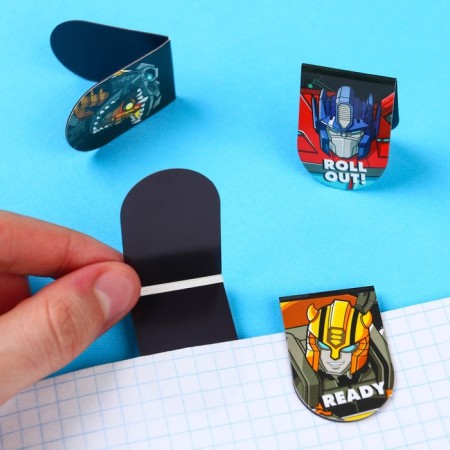 Postcard with magnetic bookmarks "Transformers", Transformers, 6 pcs.-3