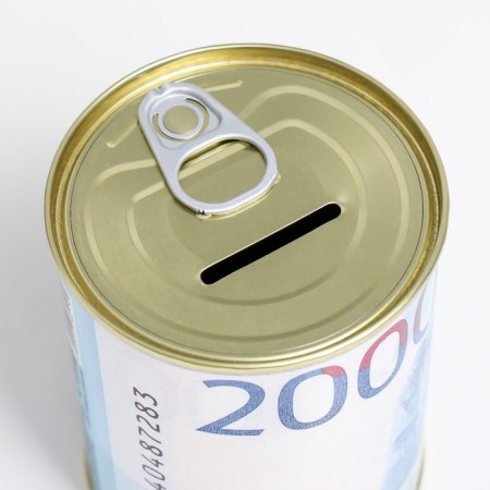 Pigging bank Metal "Two thousand rubles"-4