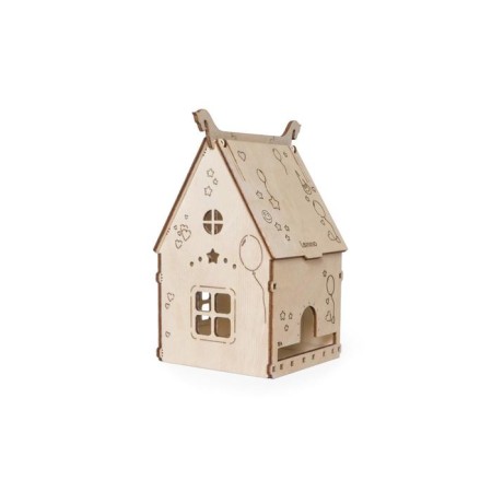Wooden designer "Gift House"-3