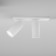 Ceiling light Technical C051CL-U-2W, 2XGU10, 10W, 34.4x6x12 cm, white color