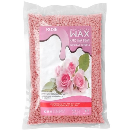 Film wax for depilation in the Jessnail granules "Rose", 500 g