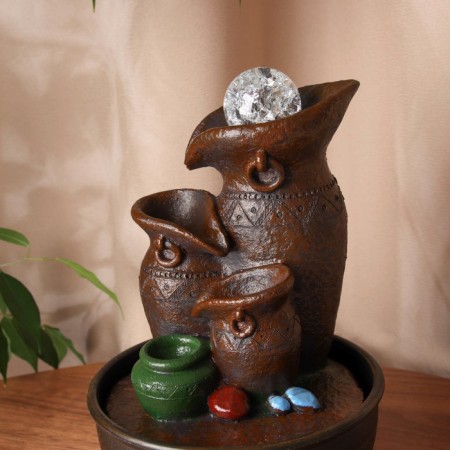 Timeo fountain of jugs, 28x17 cm (with backlight)-1