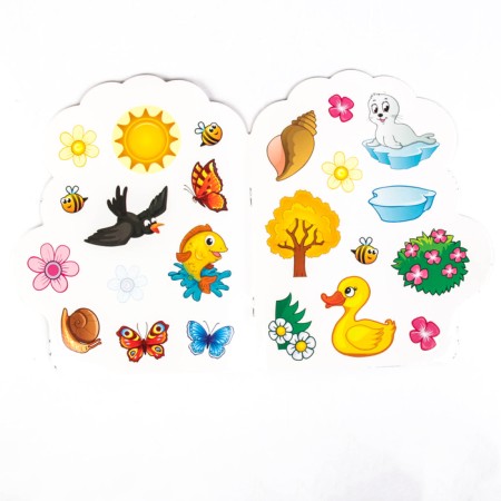 Coloring with stickers "Lion", 16 p.-2
