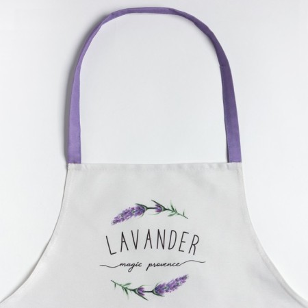 Apron Ethel Lavender 60x70 cm, 100% HL, sarzha 190 g/m2-1