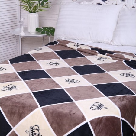 California plaid, 180x200cm, Velsoft 280g/m, polyester-1
