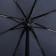 Automatic "plain" umbrella, 3 additions, 8 spokes, r = 51 cm, blue color