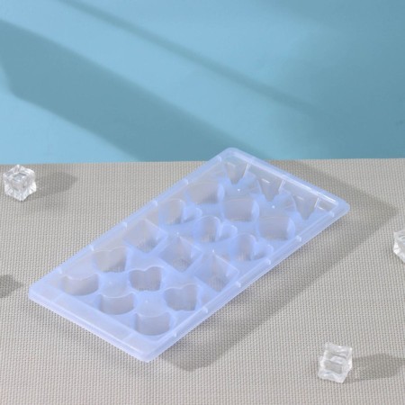 Form for ice, 22 × 11 × 2 cm, 18 cells, color mix-2