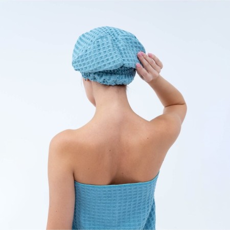 Set for the bath and bathroom Ethel Vafli towel 70*140 cm+Chalma 21*25 cm, cent-14