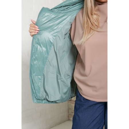 Women's jacket, size 58, khaki color-5