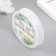 Elastic band for weaving "transparent" winding 10 m, width 0.8 mm 6.5x6.5x1.3 cm