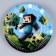 A set of paper utensils "Minecraft": 6 plates, 1 garland, 6 glasses, 6 caps
