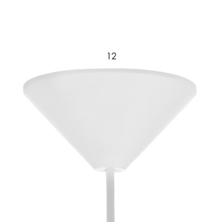 Bayerlux lamp "cap" 1 lamp E27 40W White-golden D.300-4