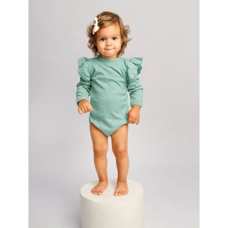 Body Children's fashion, height 80 cm, green color