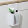 Storage basket suspended, 17 × 12 × 34 cm, white color