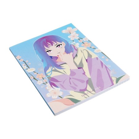 The diary is notathered on the A5 glue 64 sheets, the soft cover "Anime. Girl Sweeter"-2