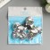 Decor for creativity Plastic "Rhinesta Diamond. Transparent" set of 10 pcs 2.5x2.5 cm