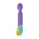 Unrealistic vibrator PMV Base Wand, silicone, purple color, 24 cm