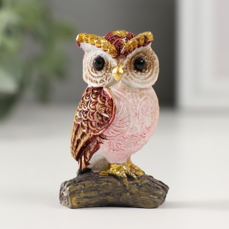 Souvenir Polystone "Filin on the branch" MIX 2.3x3.2x5.7 cm-1