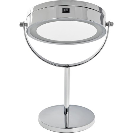 Bradex cosmetic mirror, bilateral, with backlight and 5-fold increase-4