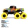 Radio -controlled jeep "Graffiti", 1:16, works on the battery, yellow color