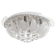 Chandelier 55063/600 CR chrome 8x40W E14 LED+Blue PDU 60x60x27cm