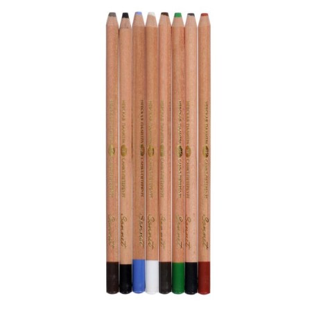 Pastel dry in a pencil ZHK "Sonnet landscape" set of 8 colors-1