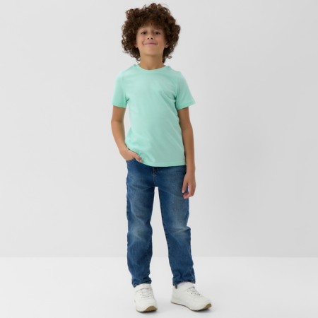 Children's Minaku T -shirt, turquoise color, height 98 cm-5