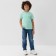 Children's Minaku T -shirt, turquoise color, height 98 cm