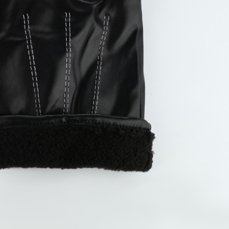 Gloves are male, dimensionless, without insulation, black color-3