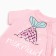 Body Children's, pink color, height 68cm