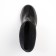 Women's rubber boots, black+pink, size 37