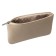Purse with lightning, color beige powder