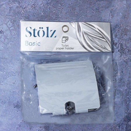 Holder for toilet paper with a strutlz lid Stölz "Neo"-3