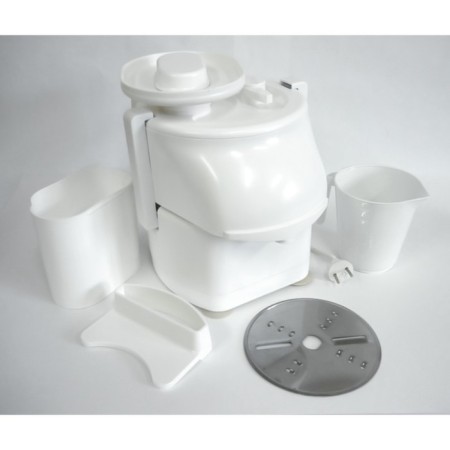 Skryanochka SVPP-201, centrifugal juicer, with shinkling, 250 watts, 1 speed, white color 96-4