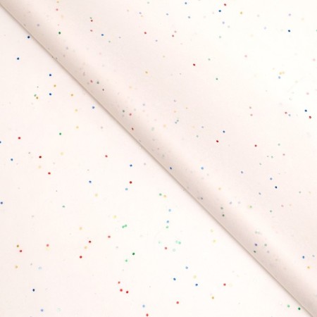 Paper Pacific, "Confetti", white, 50 x 66 cm-1