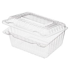 A container with an insoluble cover of RK-14 (T) (CL), rectangular, size 14.3 x 12.3 x 6.75 cm, volume of 760 ml