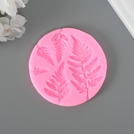 Mold Silicon "Fern leaves" 5 objects